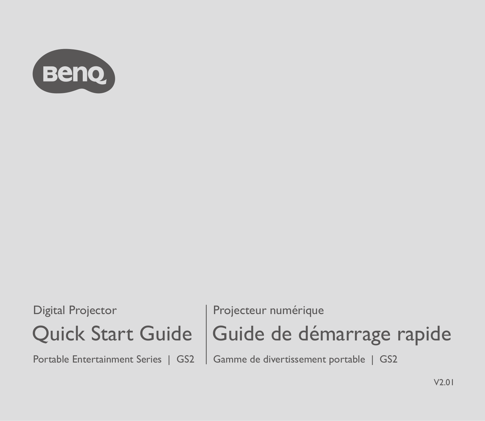 Benq GS2 User Manual