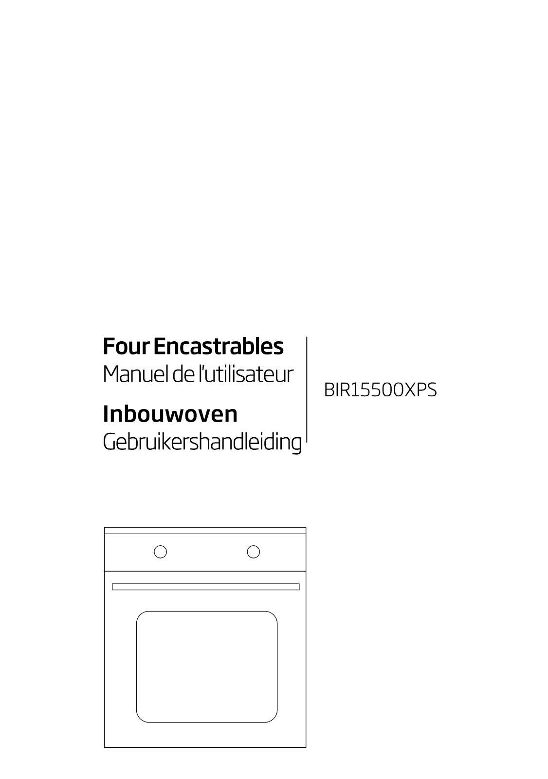 Beko BIR15500XPS User manual