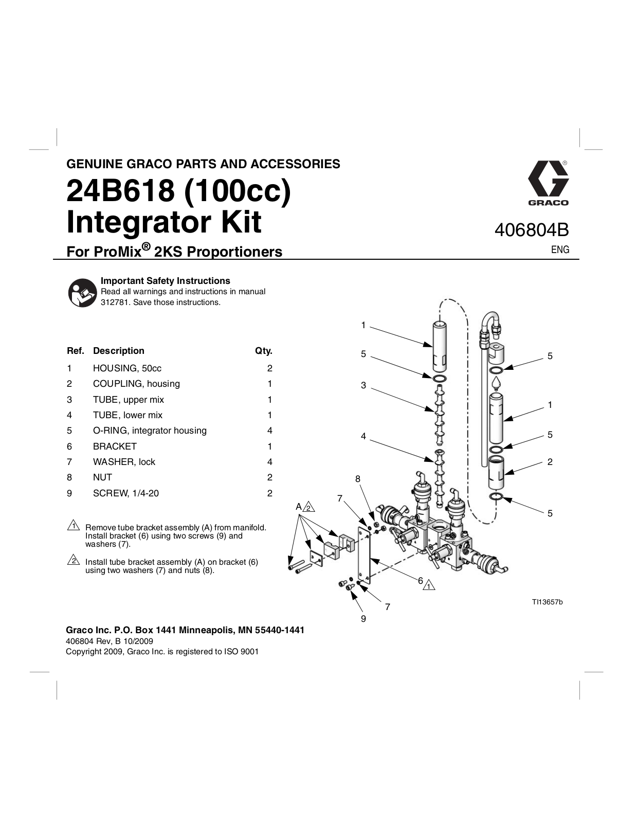 Graco 406804B User Manual