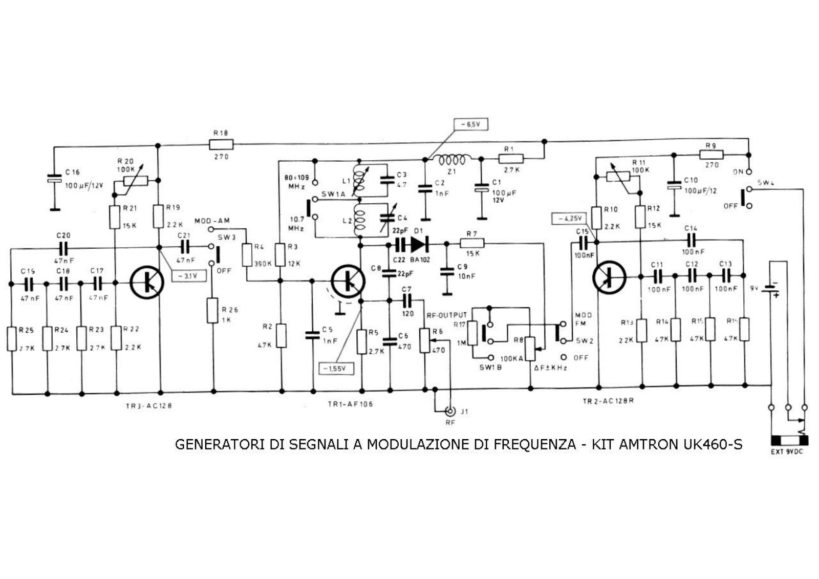 Amtron uk460 schematic