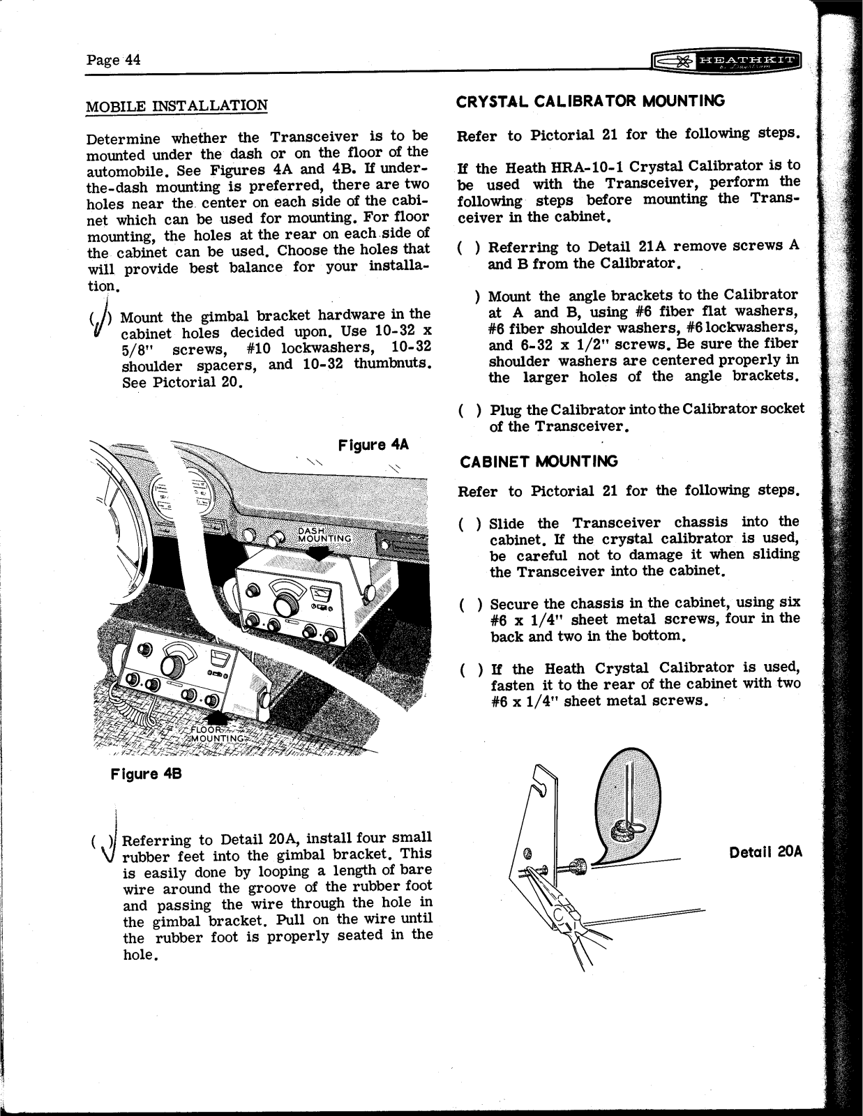 HEATHKIT HW-12a User Manual (PAGE 44)