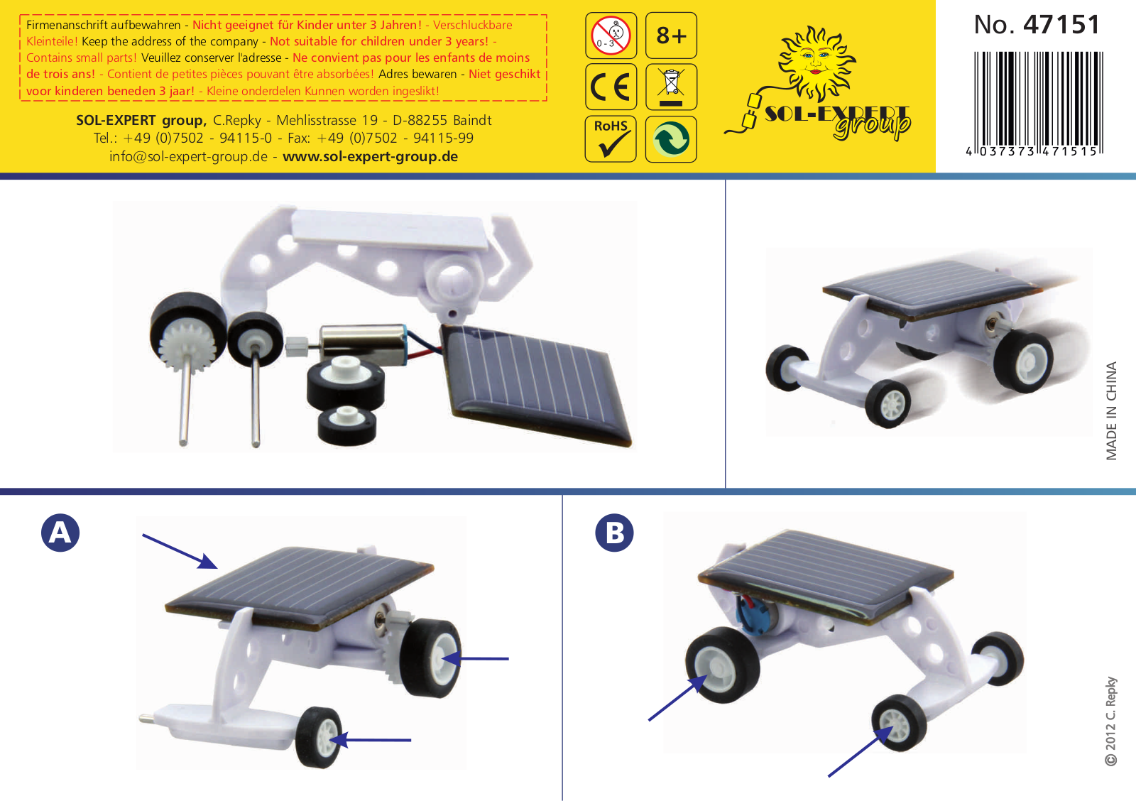Sol Expert 47151 User Manual - ManualMachine.com