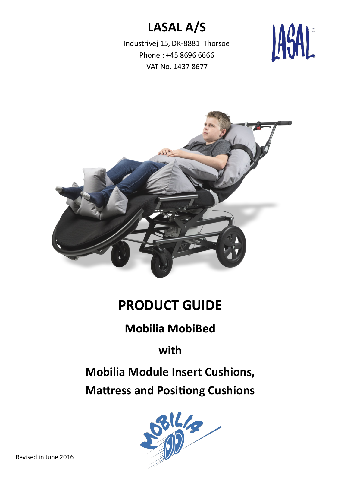 Lasal Mobilia MobiBed Product Manual