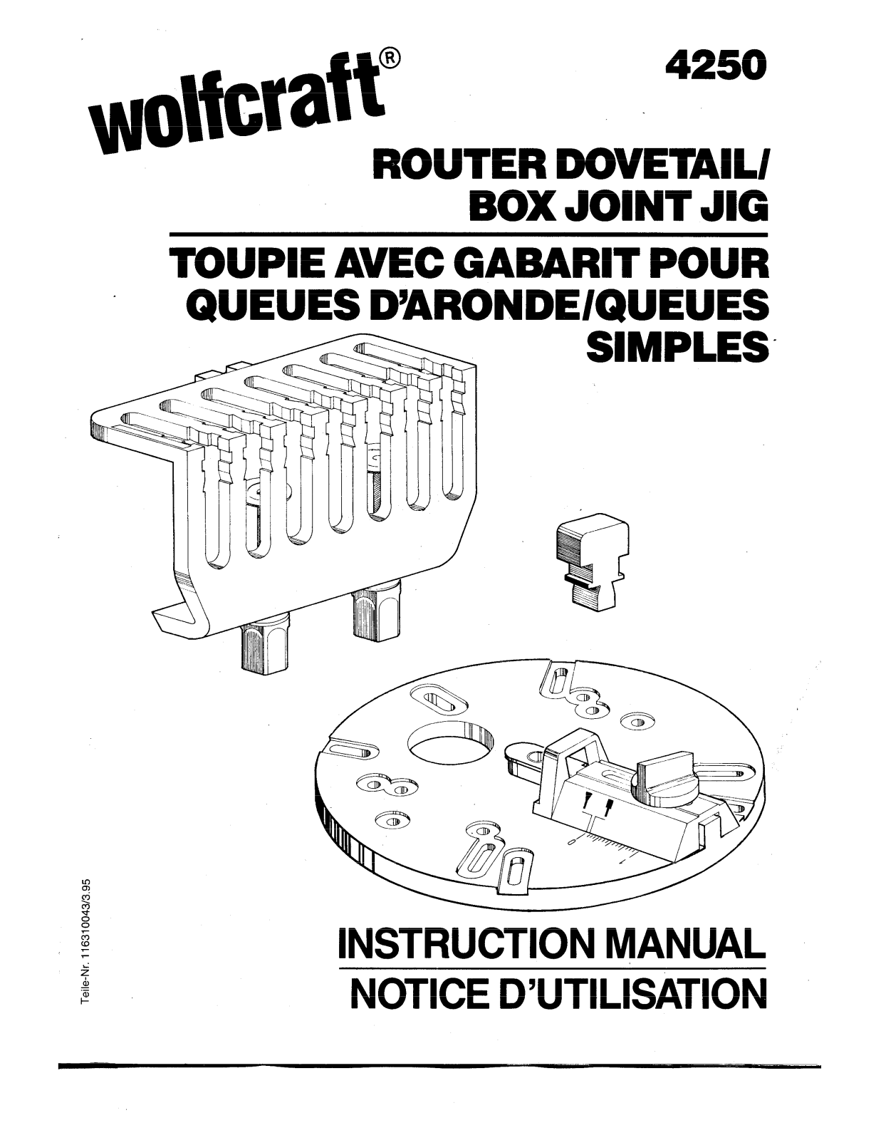 Wolfcraft 4250 User Manual