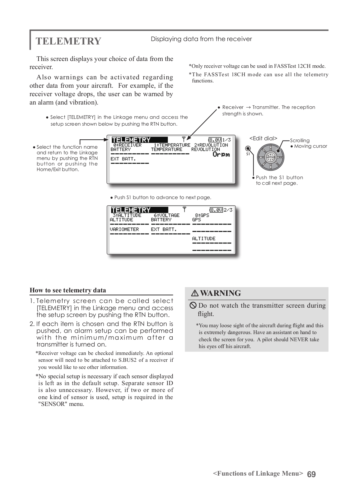 Futaba FMR-03-24G User Manual