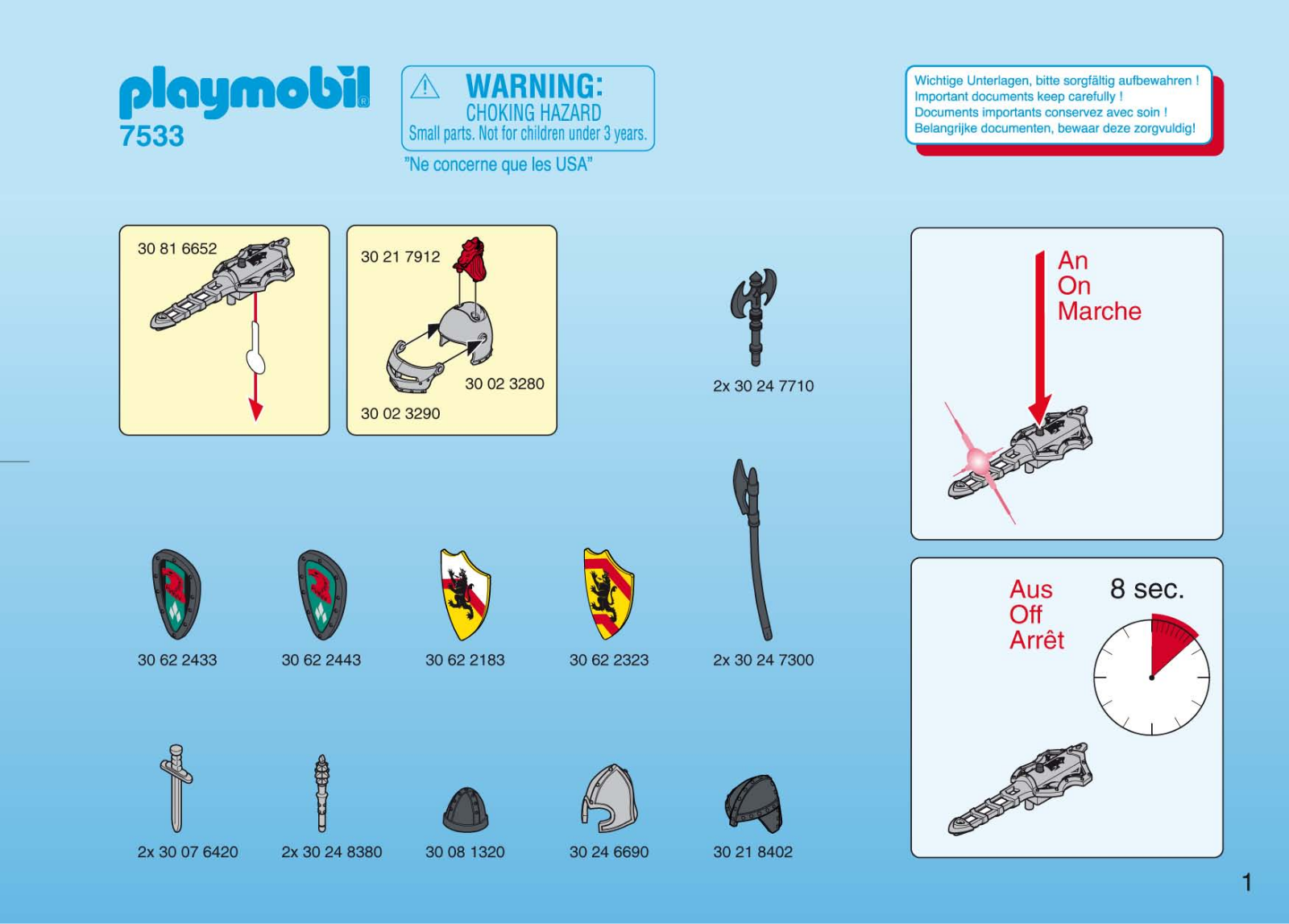 Playmobil 7533 Instructions