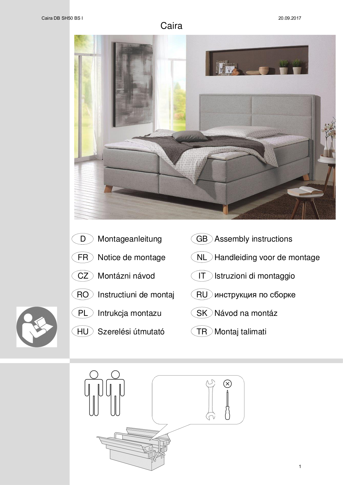 Home affaire Caria Assembly instructions