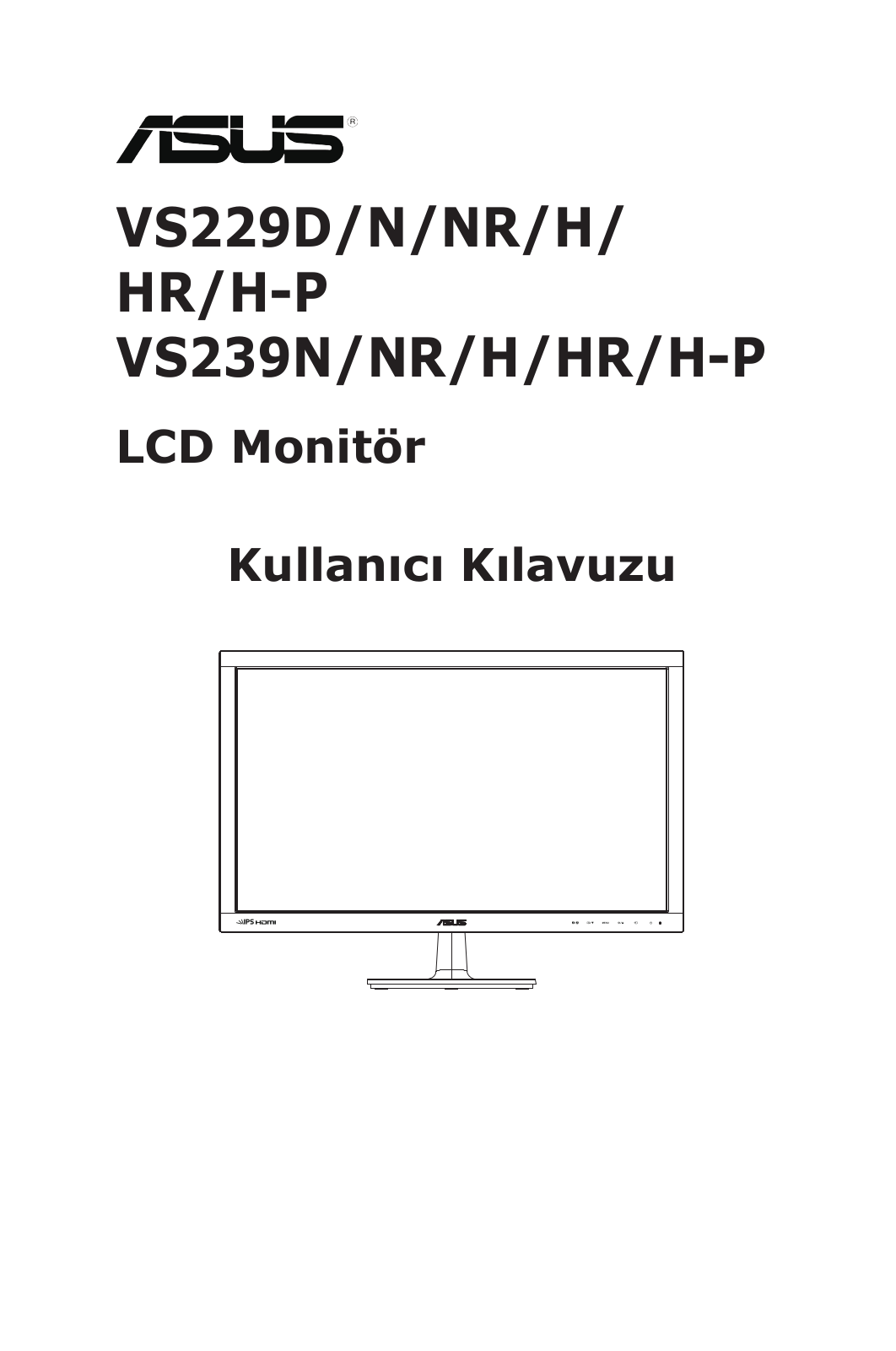 Asus VS229H-P, VS239N-C, VS239H-P, VS239HR, VS239NR User Manual