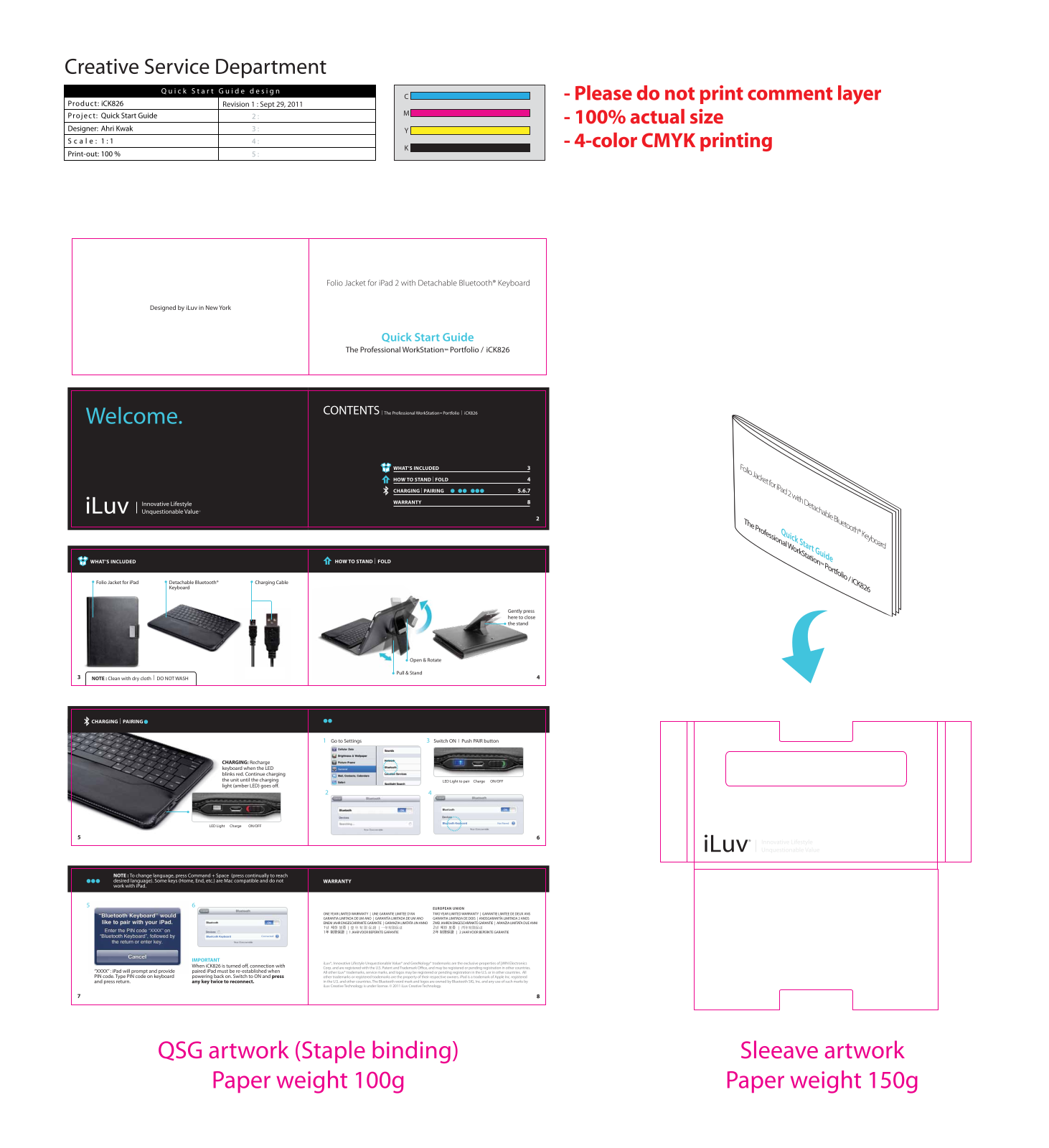 Iluv ICK826 User Manual