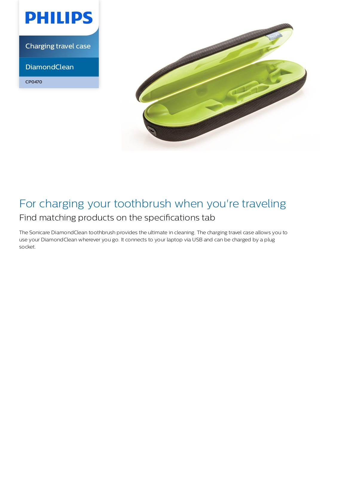 Philips CP0470/01 leaflet - ManualMachine.com