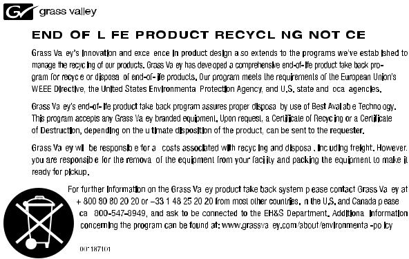Grass Valley 8995DNC User Manual  v.1.3.0