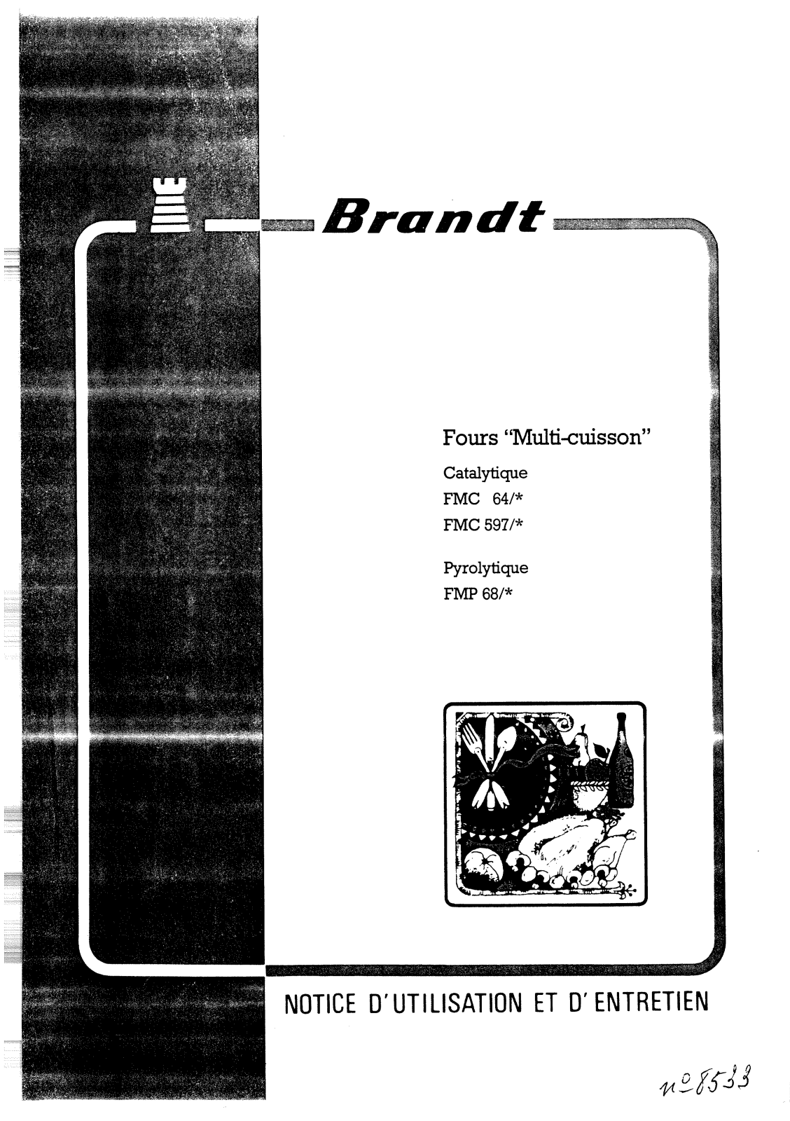 BRANDT FMC597B User Manual