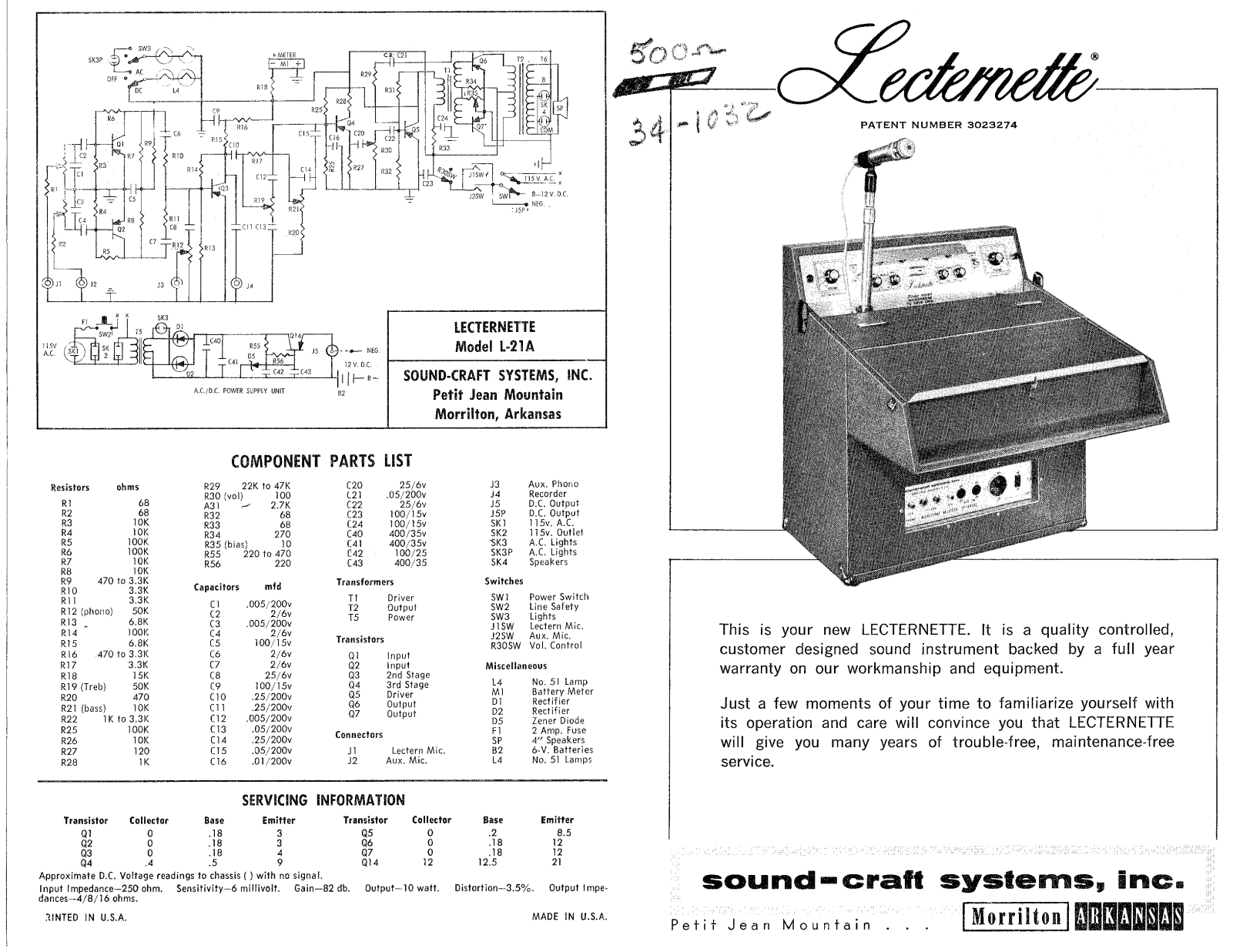 Soundcraft L21A Schematic - ManualMachine.com