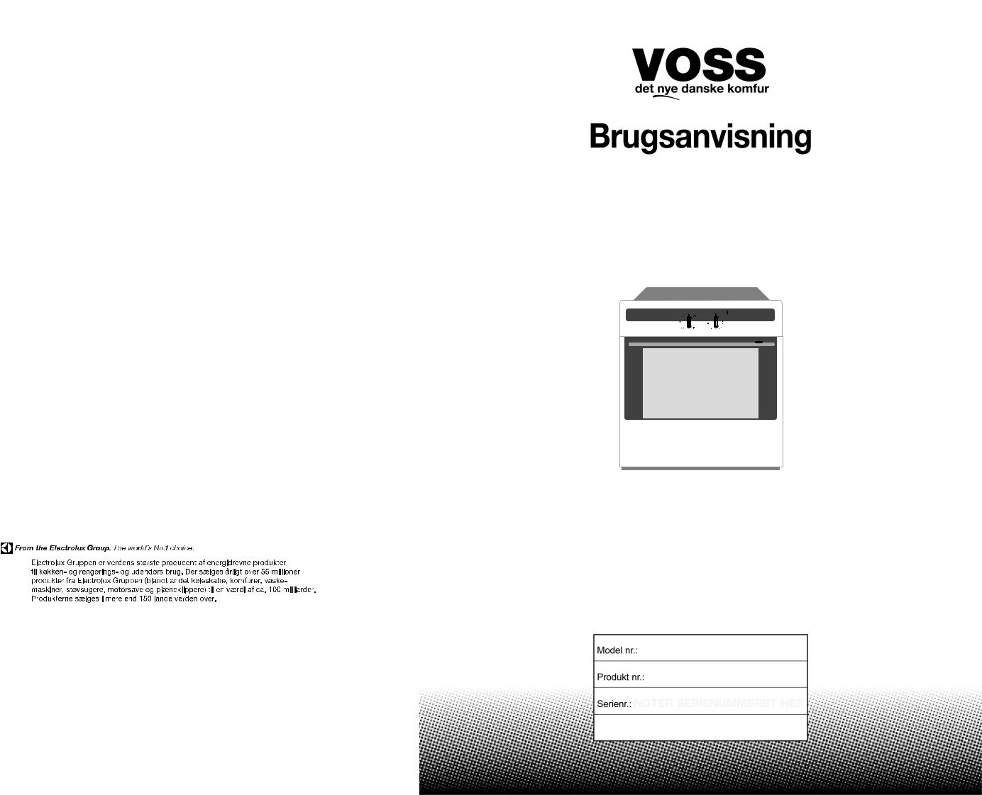 Voss IEL8010 User Manual