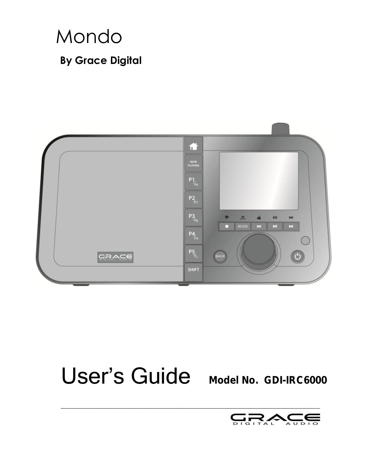 ECOXGEAR IRC6000 User Manual