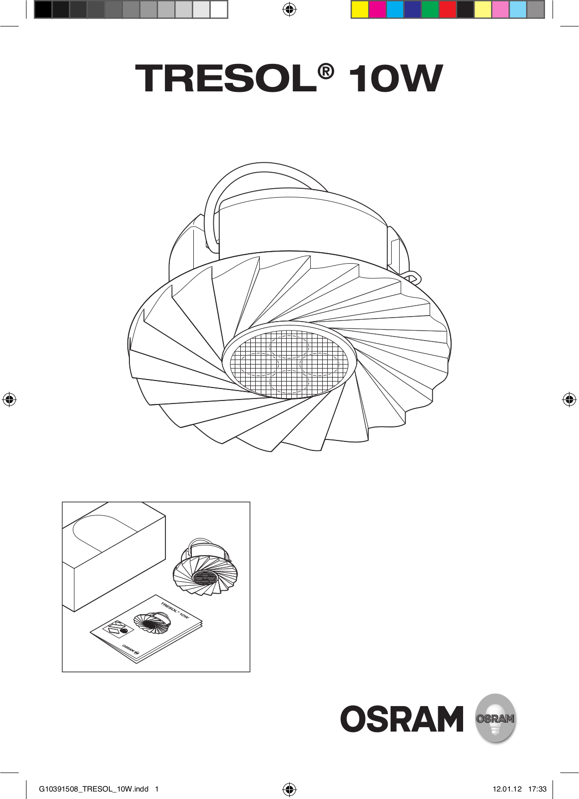 OSRAM TRESOL 10W User guide