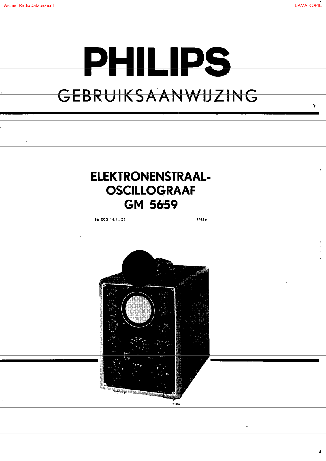 Philips GM5659 User Manual