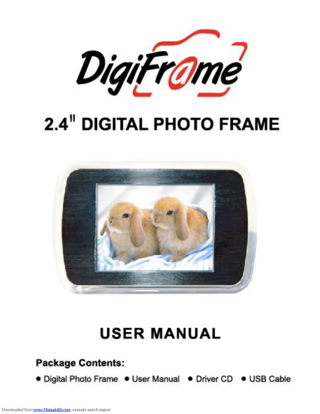 Digi-Frame 2 User Manual - ManualMachine.com