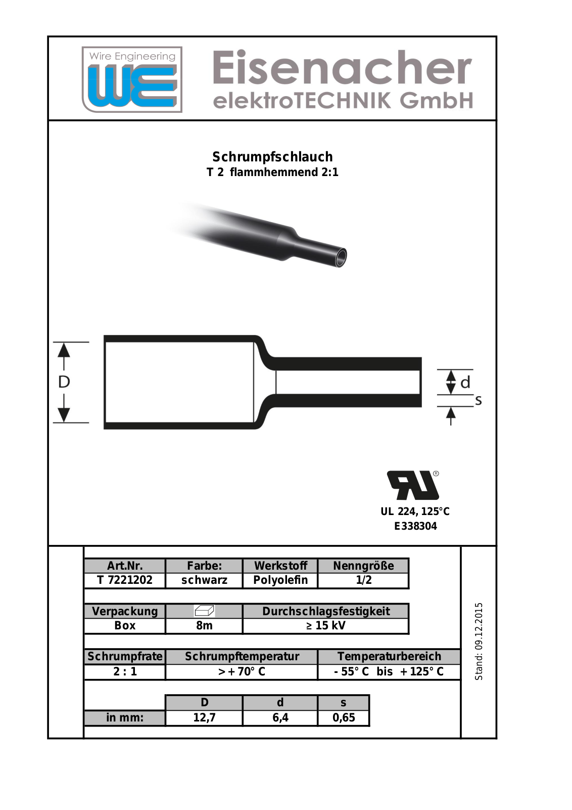 Datasheet SDB 12,7 SW Datasheet (FREI) - ManualMachine.com