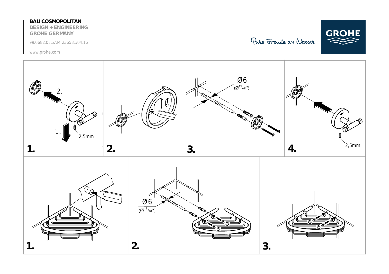 GROHE GRH5533 Installation & Assembly - ManualMachine.com