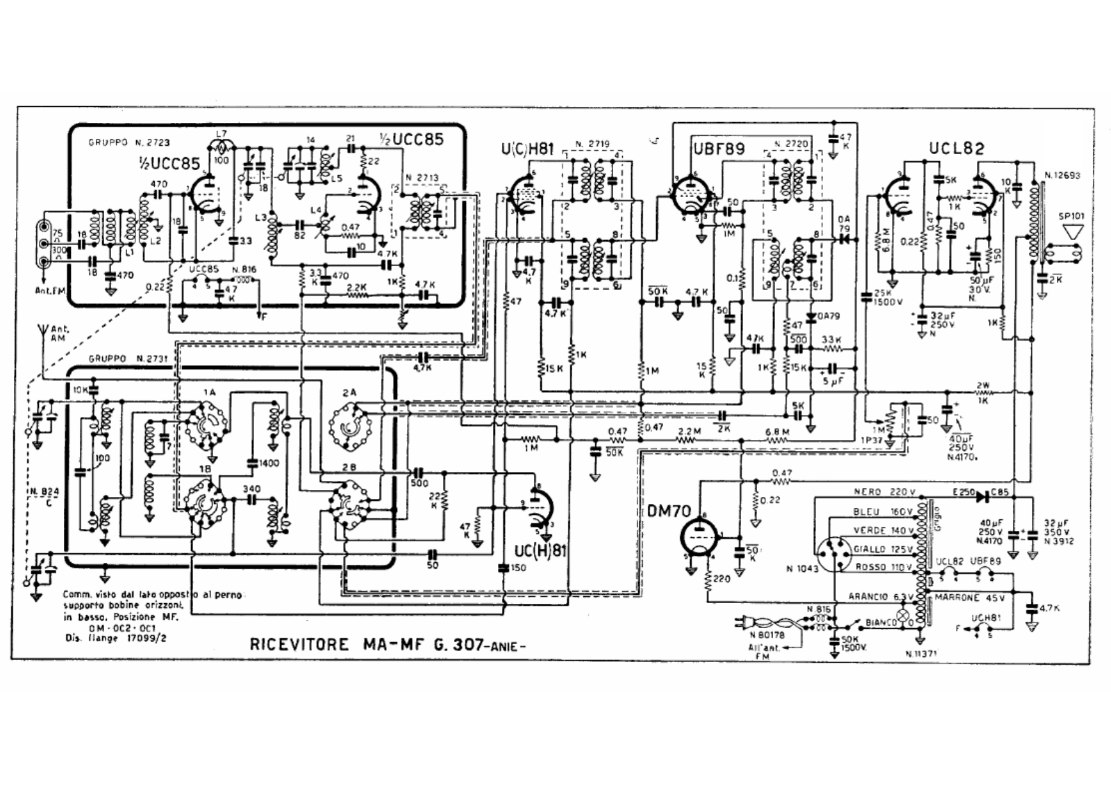 Geloso g307 anie schematic