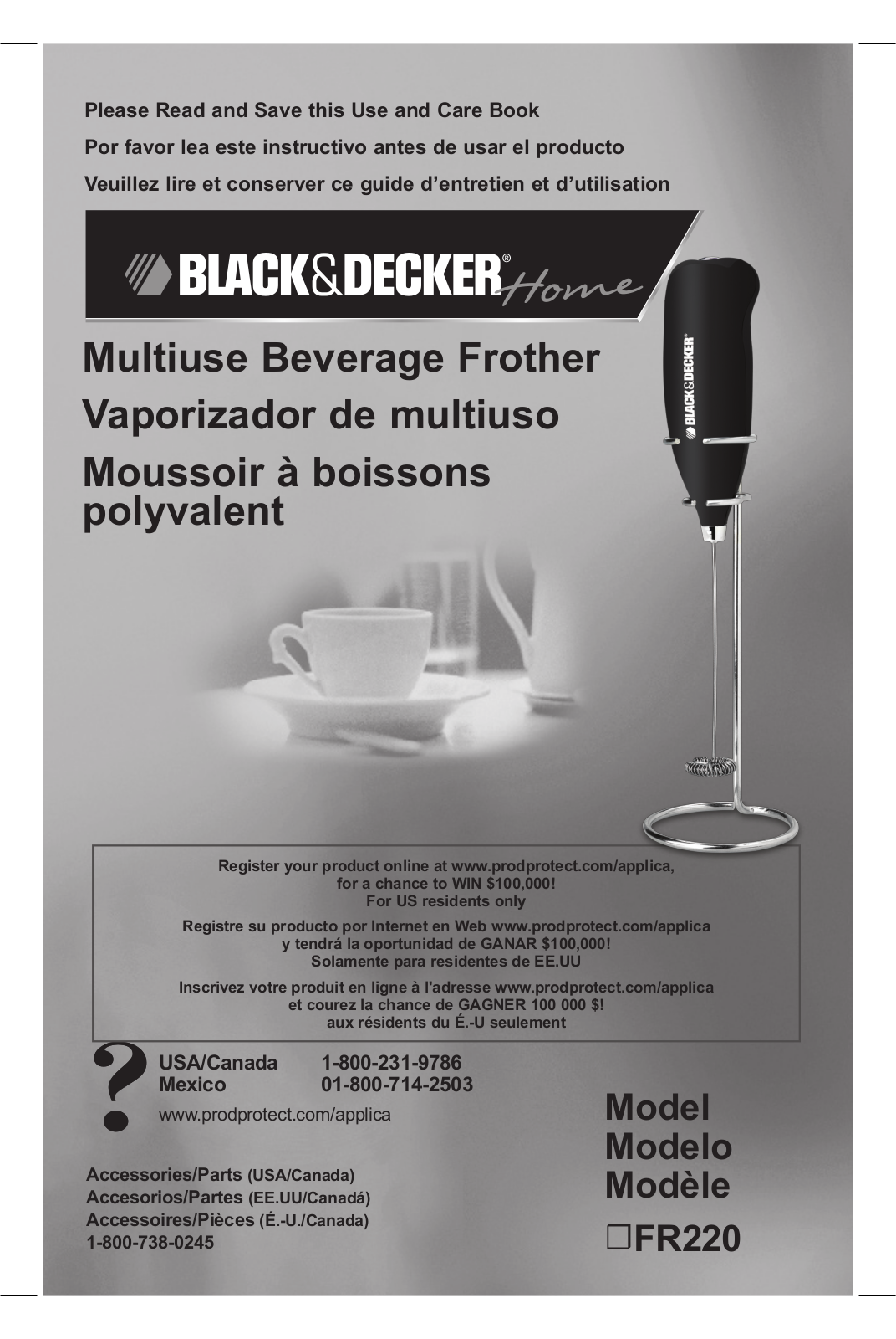 Black & Decker FR220 User Manual