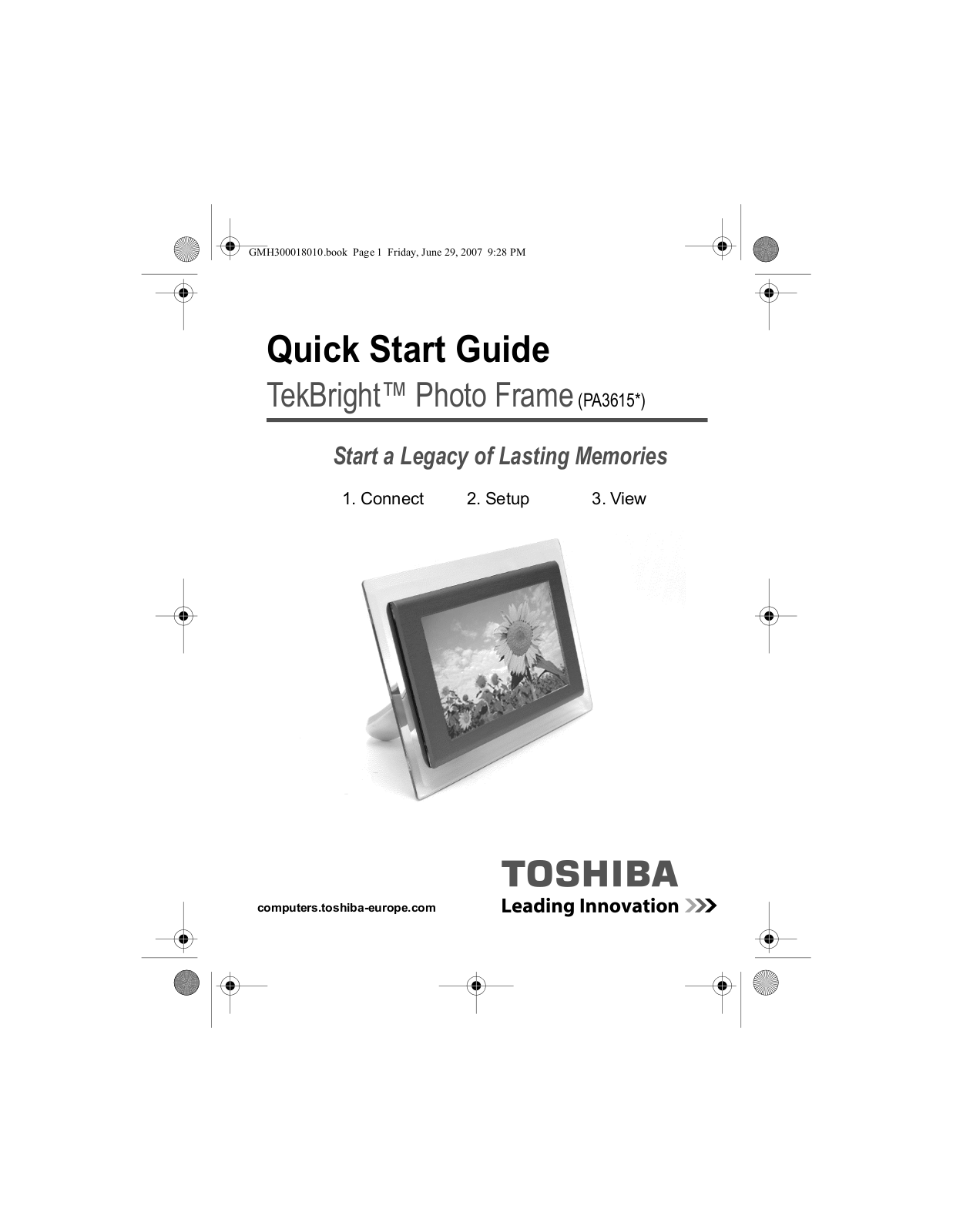 TOSHIBA PA3615E-1ETC User Manual