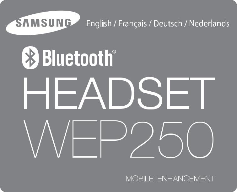 Samsung WEP250 User Manual