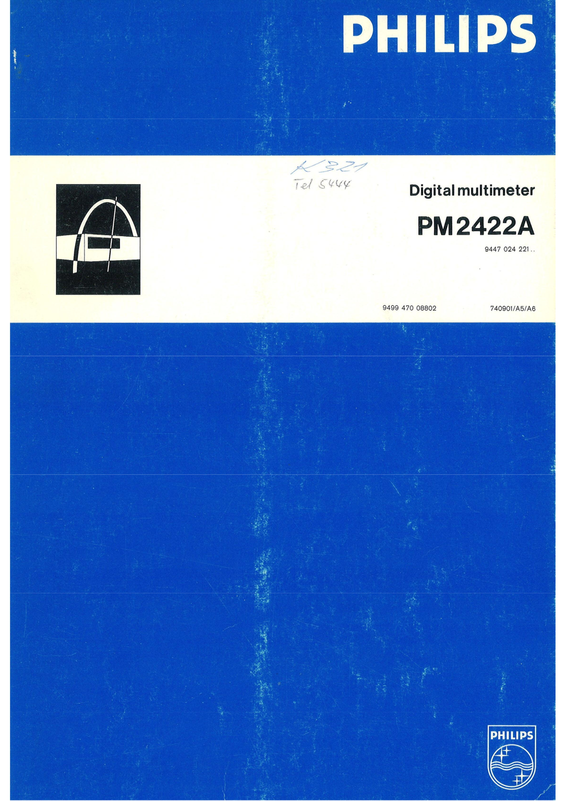Philips PM2422A Service manual