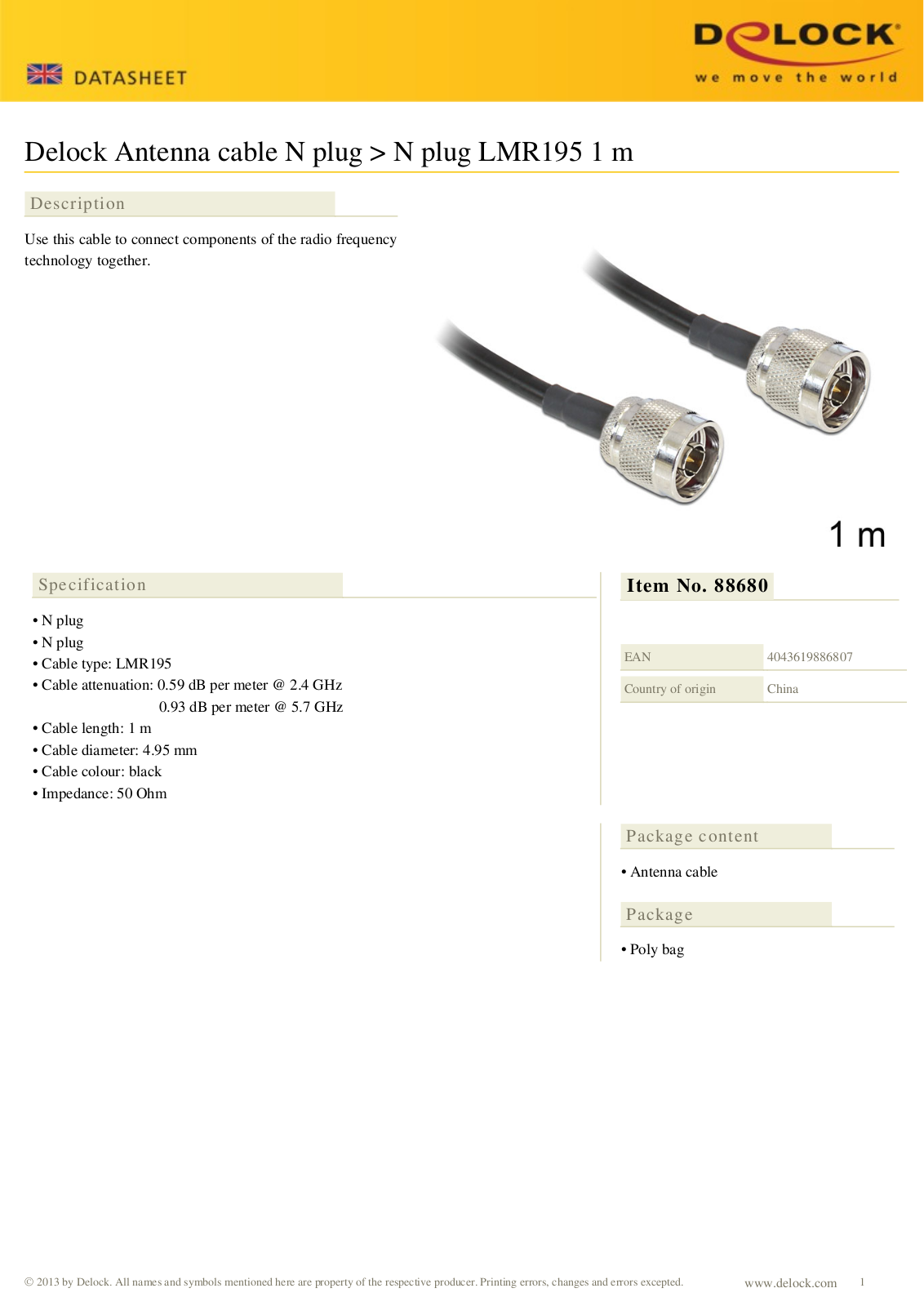 DeLOCK 88680 User Manual