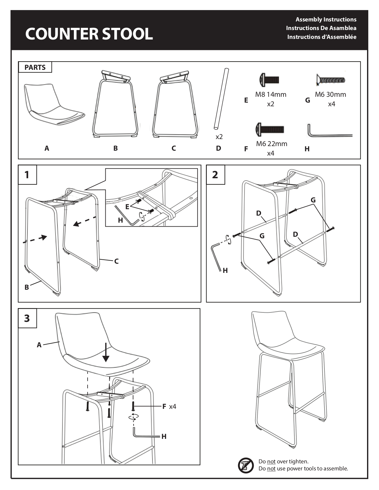 Mercury Row W005312643 Assembly Instructions - ManualMachine.com