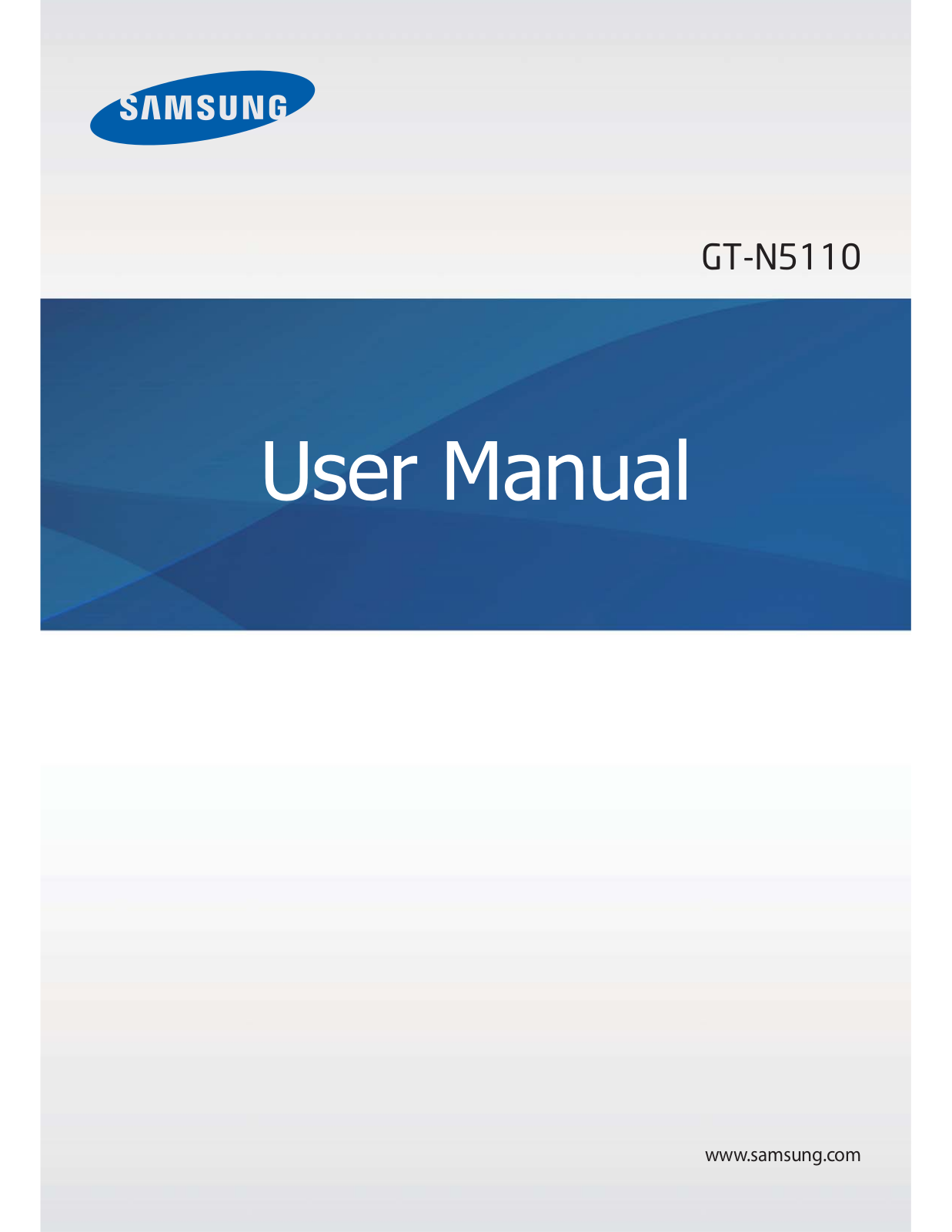 Samsung GTN5110 Users Manual