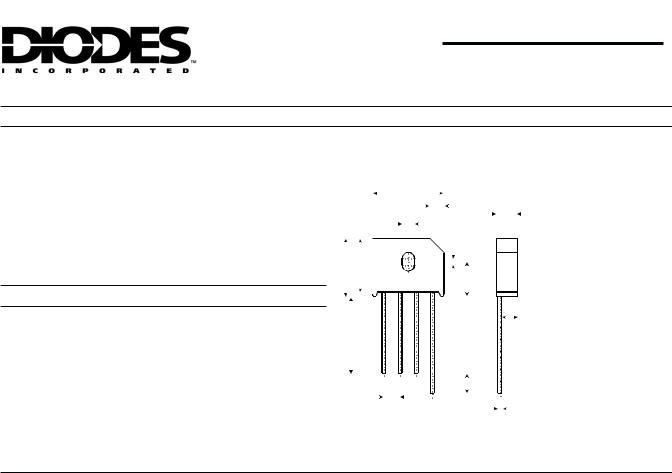DIODES RS601, RS604, RS605, RS603, RS606 Datasheet