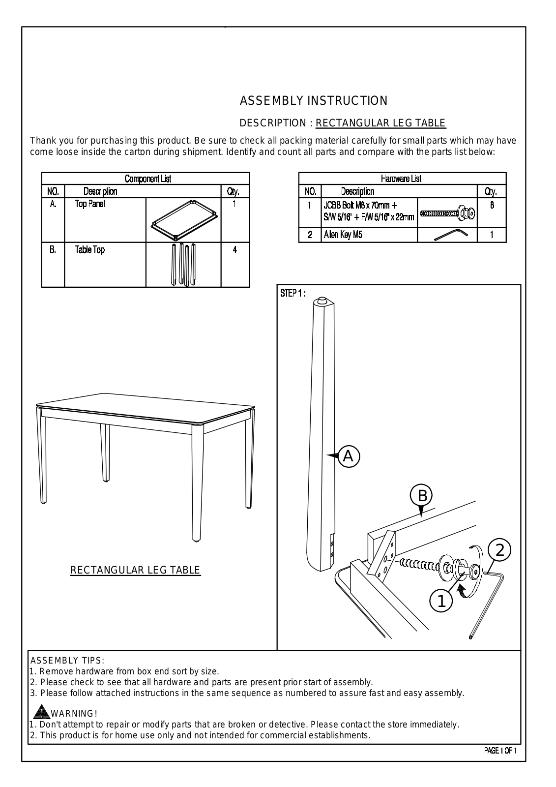 Wade Logan IVYX2607 Installation & Assembly - ManualMachine.com