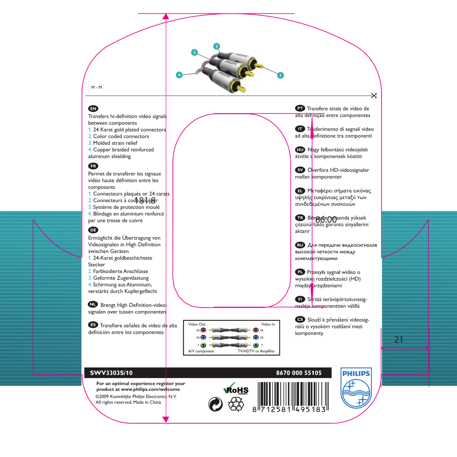 Philips SWV3303S User Manual