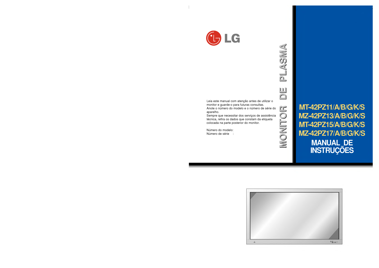 Lg MZ-42PZ13B User Manual