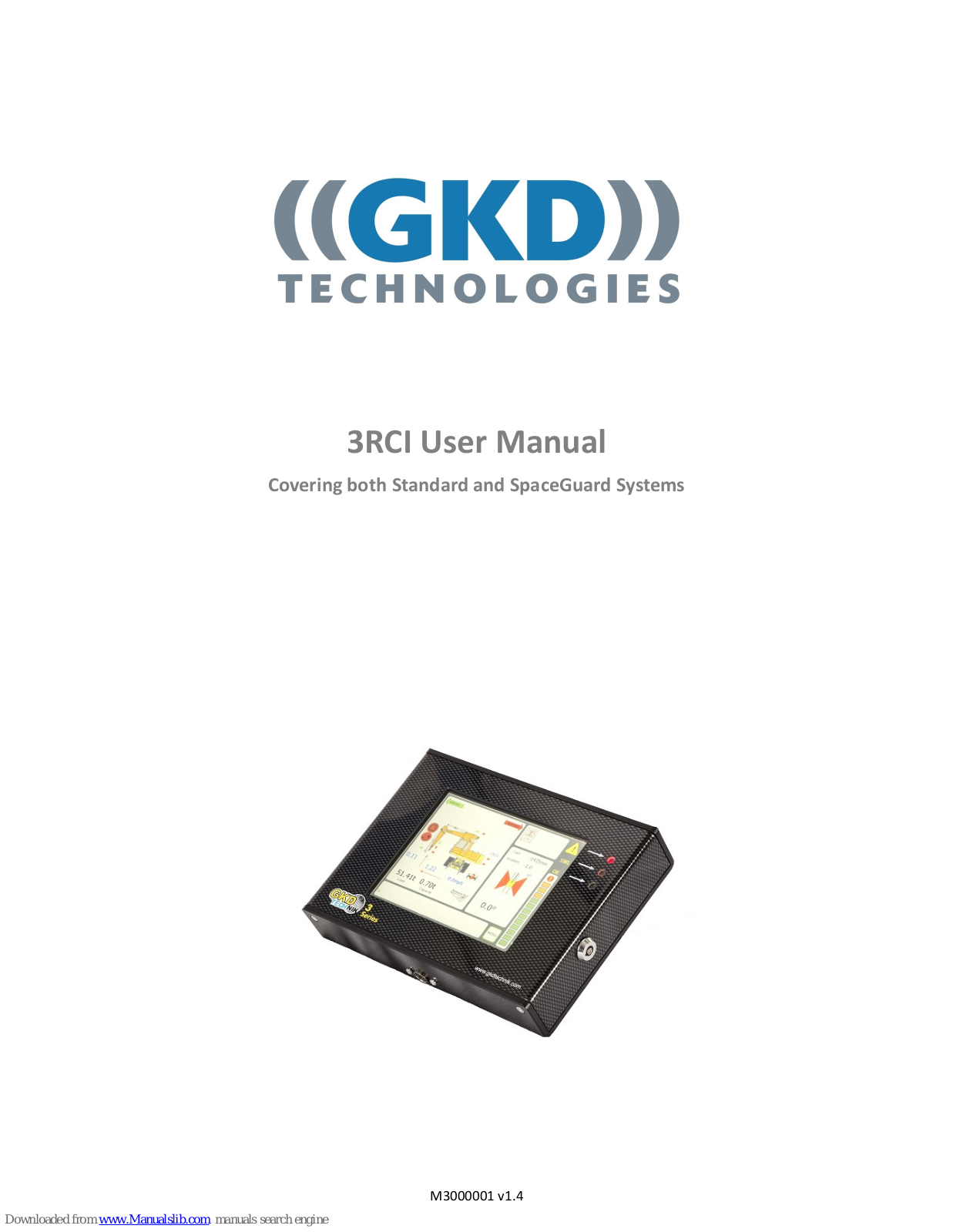 GKD 3RCI User Manual