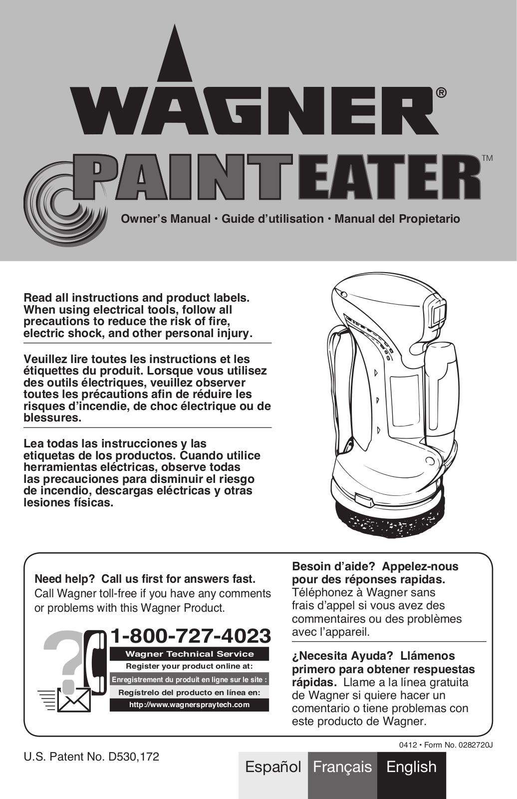 Wagner PaintEater User Manual