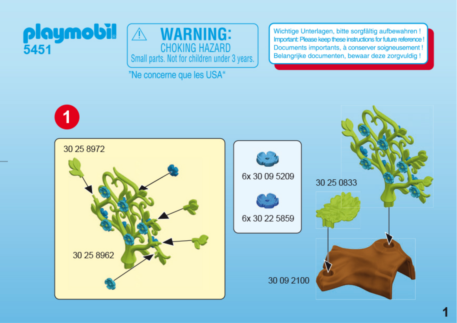 Playmobil 5451 Instructions