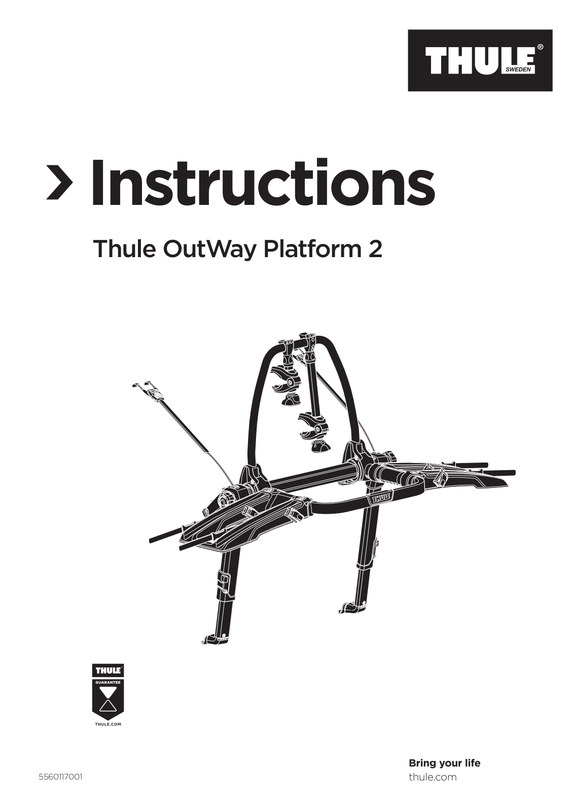 Thule OutWay Platform 2 User guide