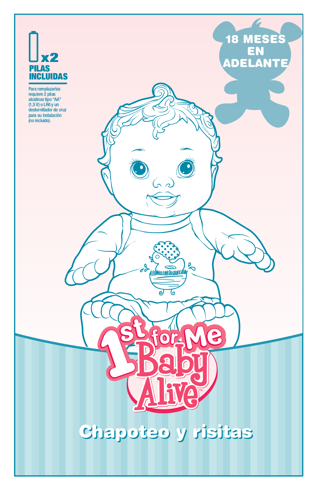 HASBRO Baby Alive 1st for Me Splash'n Giggle 26694 User Manual