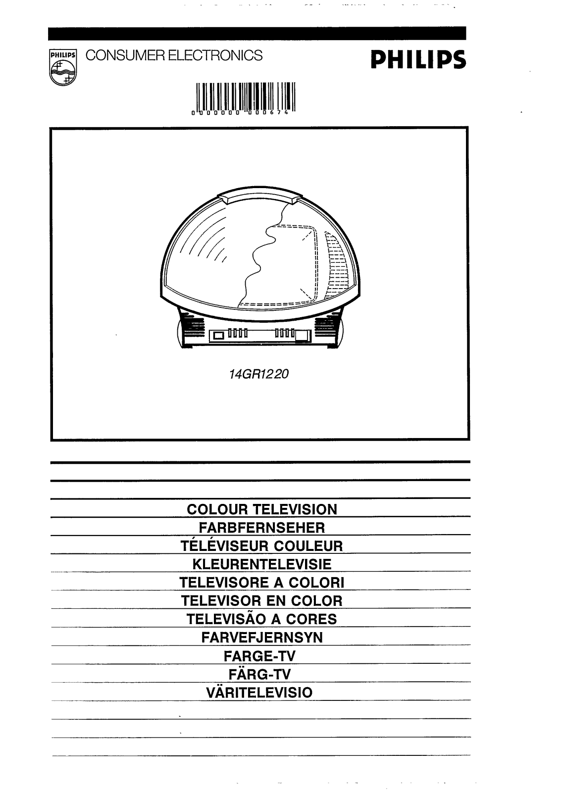 Philips 14GR1220 User Manual