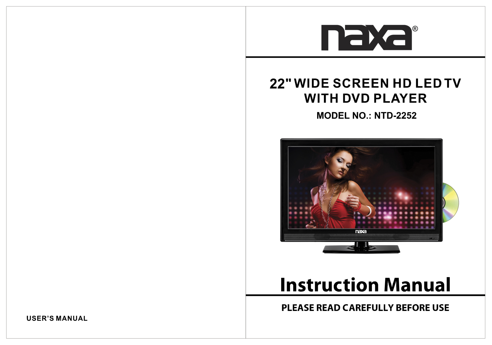 Naxa NTD-2252 User Manual