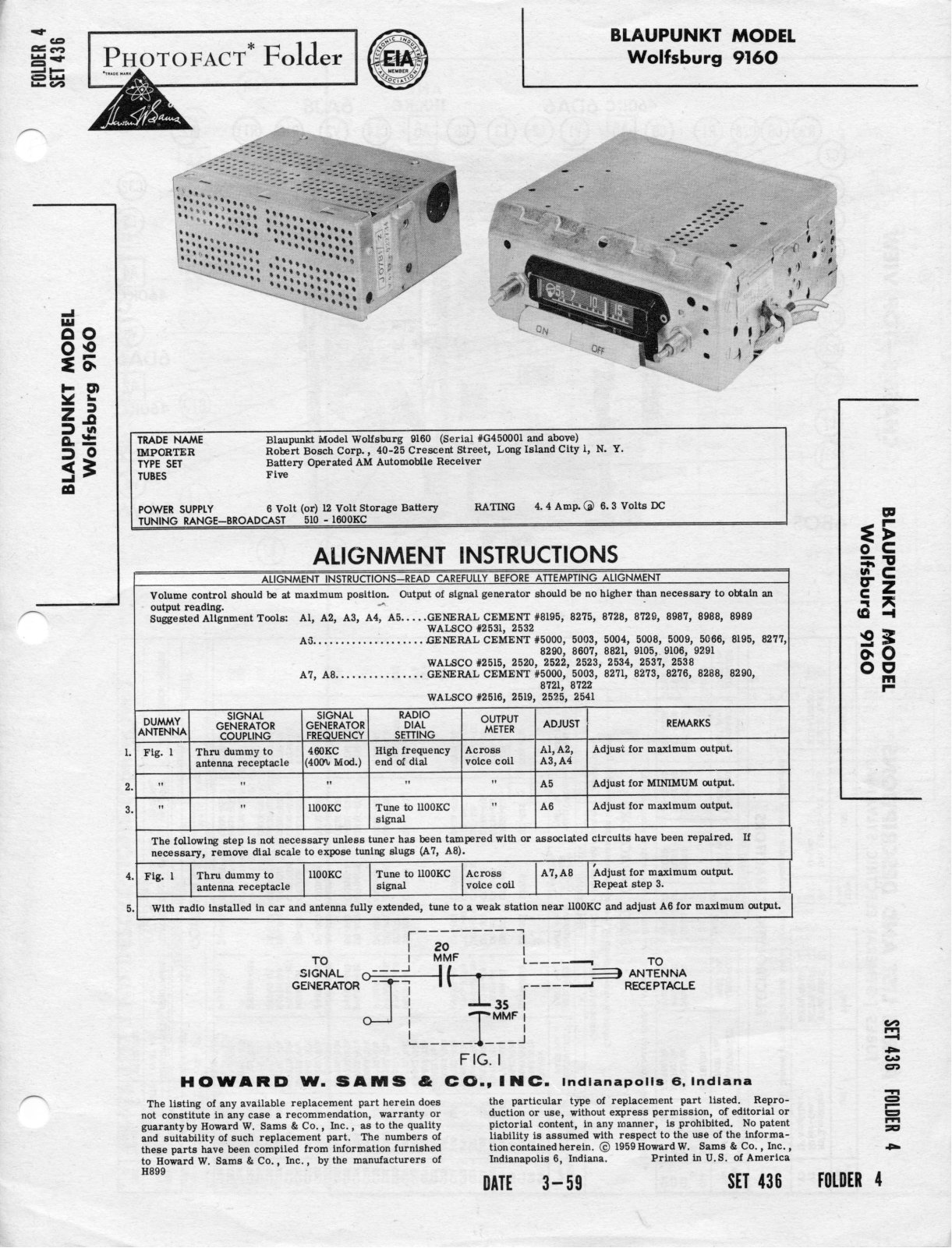 Blaupunkt 9160 schematic