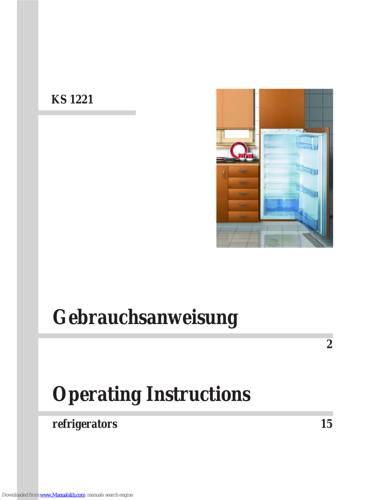 Küppersbusch KG 1221 Operating Instructions Manual