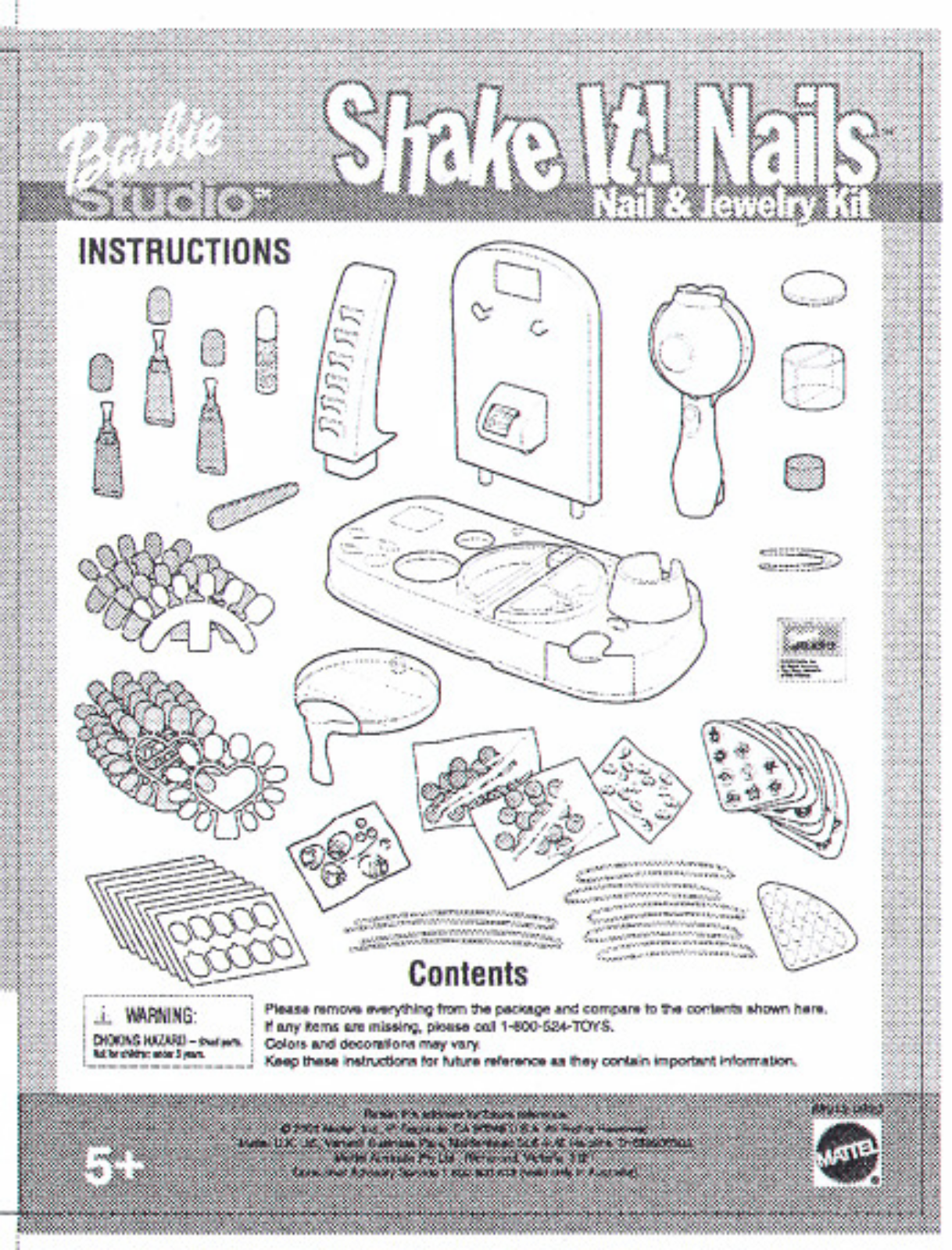 Fisher-Price 88912 Instruction Sheet