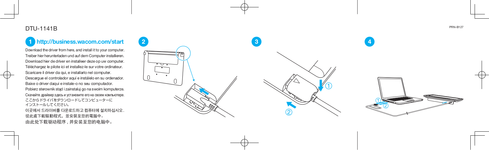 Wacom Co DTU1141B User Manual