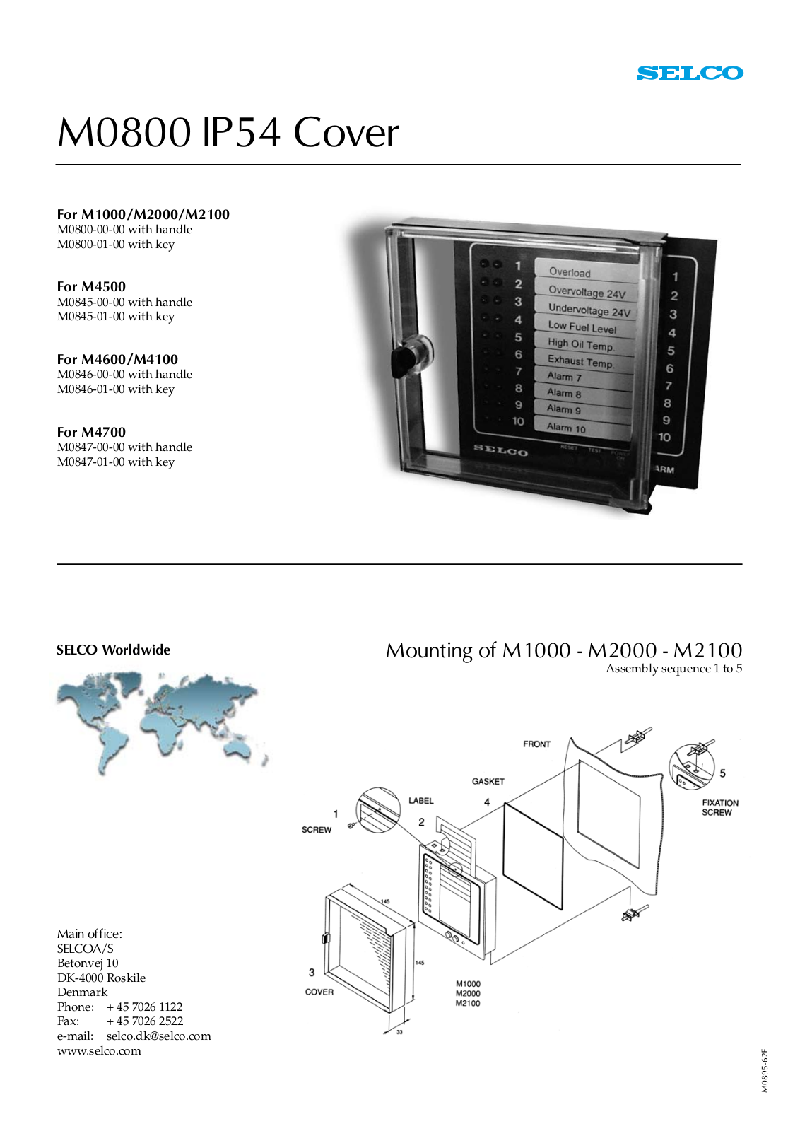 Littelfuse M0800 User Manual