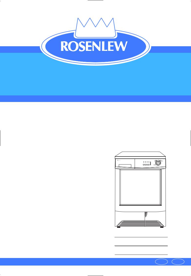 Rosenlew RTK203 User Manual