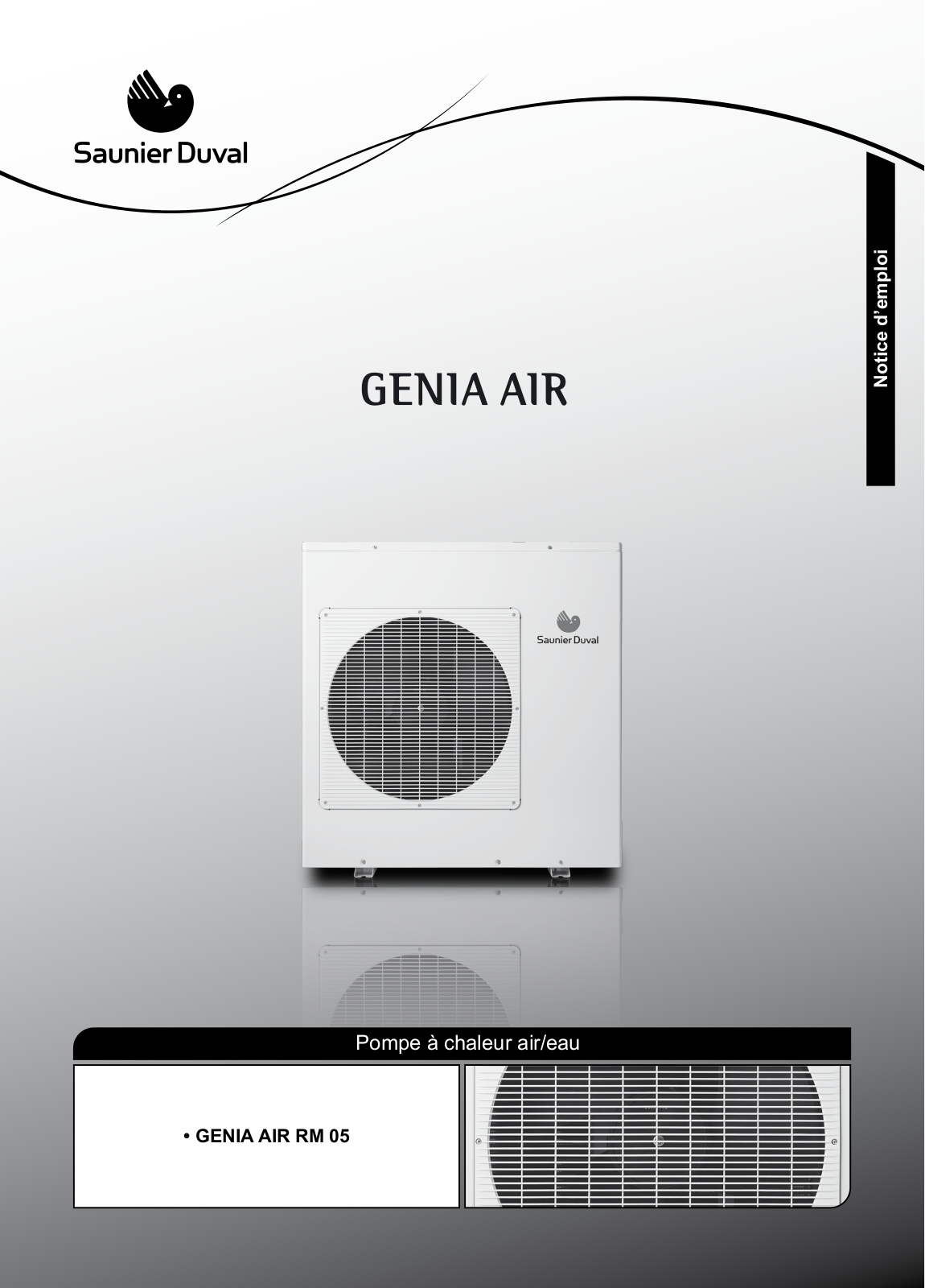 SAUNIER DUVAL GENIA AIR, GENIA AIR RM 05 User Manual